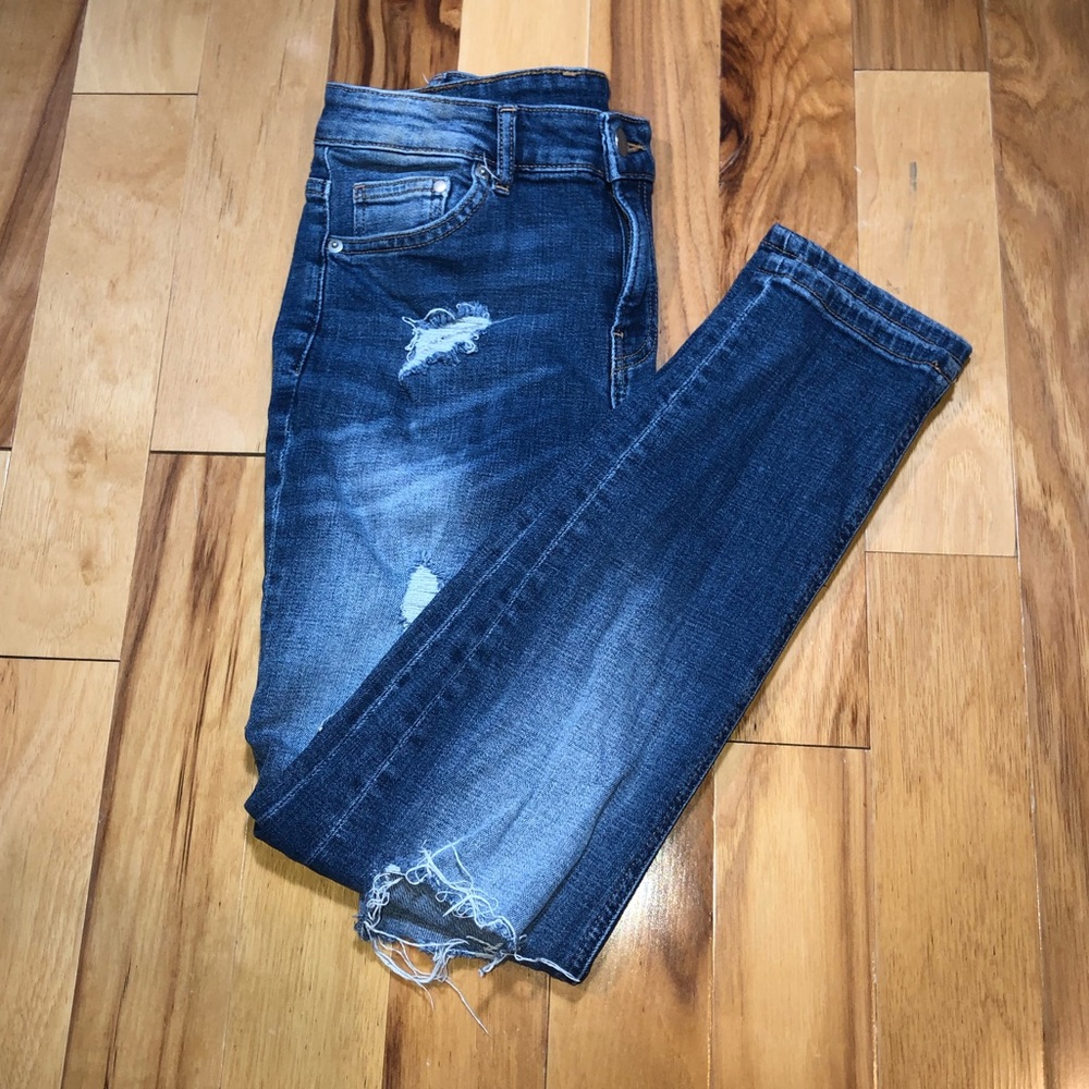 h&m girlfriend/mom jeans size 2